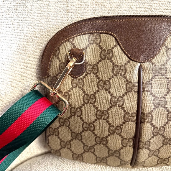 Authentic Gucci crossbody bag brown monogram coated canvas - Picture 8 of 16